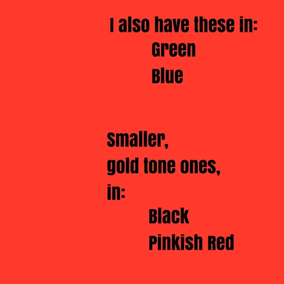 Jhumkas Earrings Red Rhinestones and Silver Drop Earrings - Picture 5 of 8